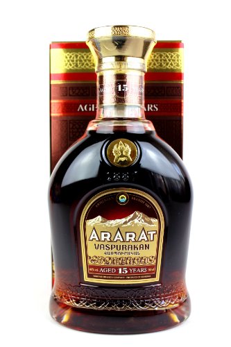 Armenien Brandy "Ararat" Vaspurakan 15 Jahre geprägt, 40% von Ararat