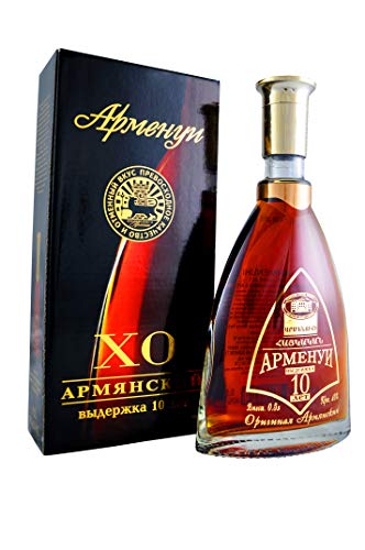 Armenischer Brandy Armenuhi, 0,5L Flasche, 10 Jahre gereift Armenischer Brandy Armenuhi, 0,5L Flasche, 10 Jahre gereift von Armenian Brandy