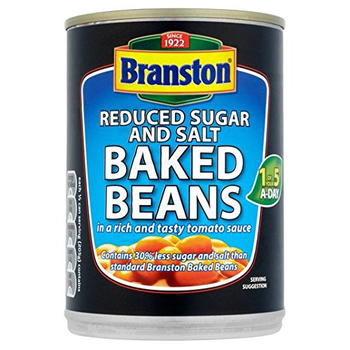 Branston Baked Beans Reduzierte Zucker & Salz 410g Branston Baked Beans Reduzierte Zucker & Salz 410g von Branston