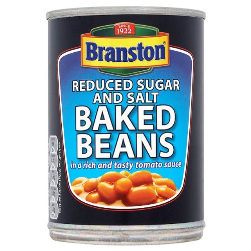 Branston Baked Beans Statt Zucker & Salz 6x410g von Branston