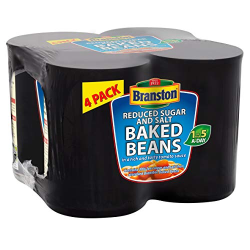 Branston Salzzuckerbohnen, 4 x 410 g von Branston