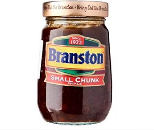 Branston Small Chunk Pickle 360 g – der tolle Geschmack von Branston mit kleineren Stücken für leichteres Verteilen von Branston