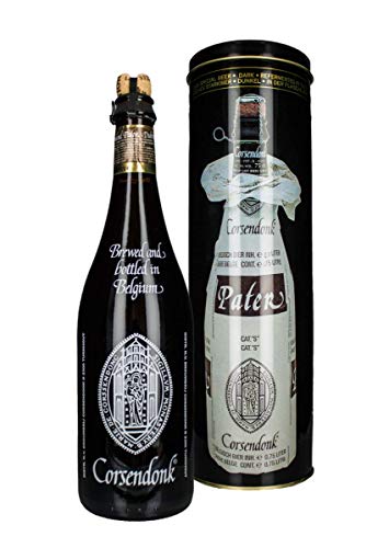 Bier Geschenk Set Corsendonk Pater 0,75 l. in Metalldose von Brasserie Du Bocq