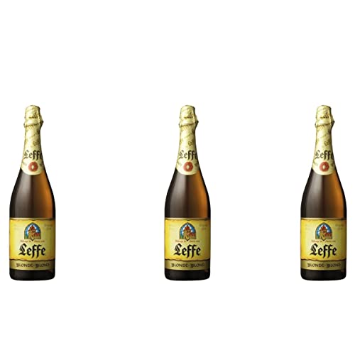 Leffe Blond belgisches Bier 3 x 0,75 Ltr.6,6% Alkohol von Leffe