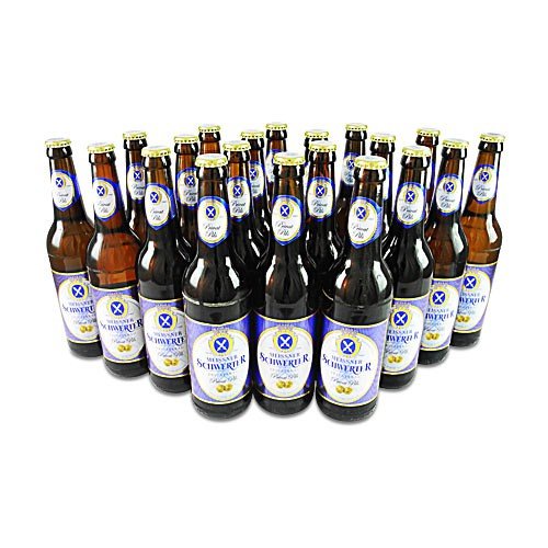 Meissner Schwerter Privat Pils (20 Flaschen Bier à 0,5 l / 4,9% vol.) von Brauerei Schwerter Meißen