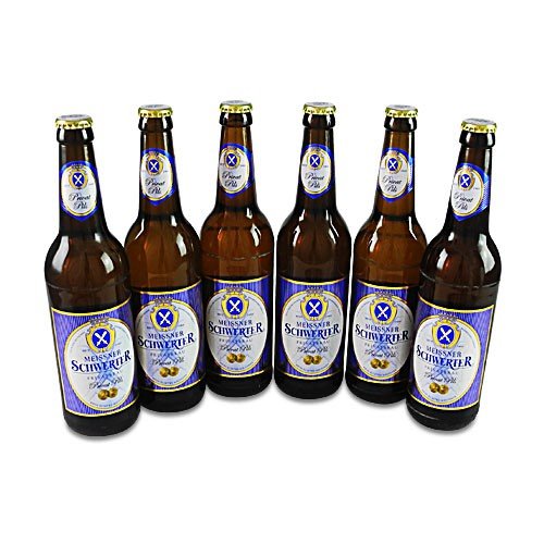 Meissner Schwerter Privat Pils (6 Flaschen à 0,5 l / 4,9% vol.) von Brauerei Schwerter Meißen