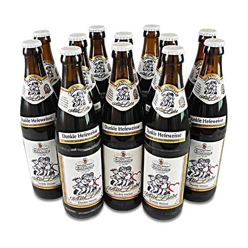 Kuchlbauer Alte Liebe (dunkles Weißbier / 12 Flaschen à 0,5 l / 5,2% vol.) von Brauerei zum Kuchlbauer