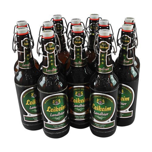 Leikeim Landbier (12 Flaschen à 0,5 l / 5,4% vol.) von Brauhaus Leikeim