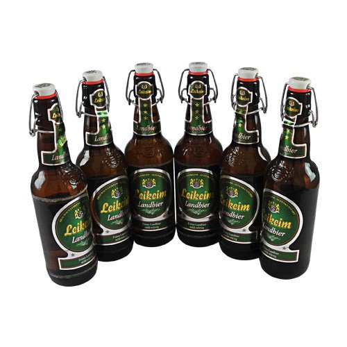 Leikeim Landbier (6 Flaschen à 0,5 l / 5,4% vol.) von Brauhaus Leikeim