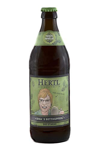 Braumanufaktur Hertl - Omas Betthupferl - Die Starke 6,5 Vol. % Alc. - 500 ml Flasche incl. 0,08 Euro Pfand von Braumanufaktur Hertl