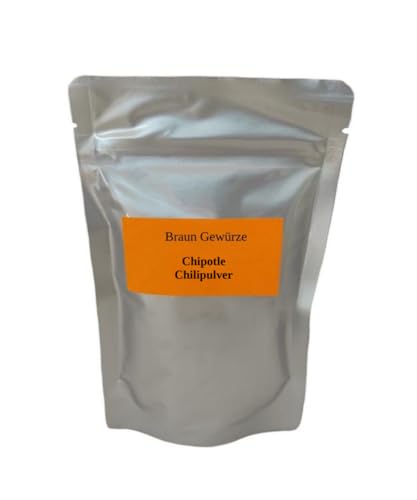 Braun Gewürze - Chipotle Chilipulver 200g/ Jalapeno Pulver geräuchert von Braun Gewürze