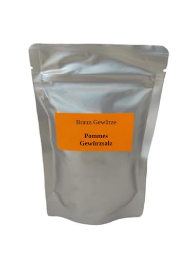 Braun Gewürze - Pommes Gewürzsalz 250g, Gewürzmischung für Pommes/Kartoffelgerichte von Braun Gewürze