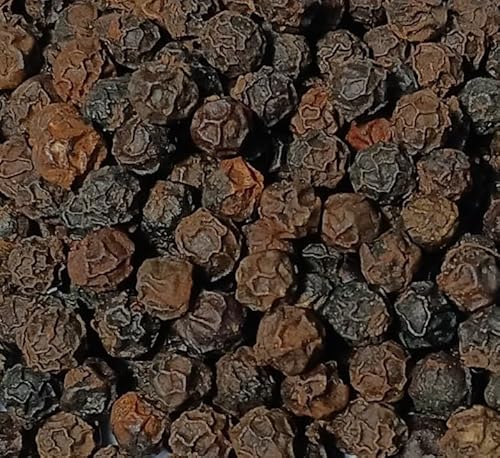 Schwarzer Malabar Pfeffer ganz 400g, Tigerpfeffer Premium aus Indien Schwarzer Malabar Pfeffer ganz 400g, Tigerpfeffer Premium aus Indien von Braun Gewürze