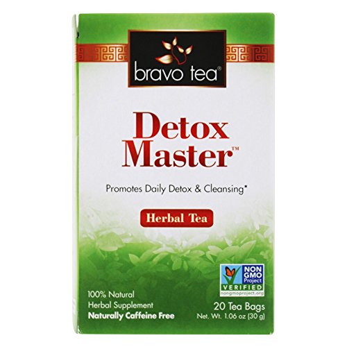 Bravo Tea Detox Master Herbal Tea Promotes Daily Detox & Cleansing 20 Tea Bags von Bravo Teas