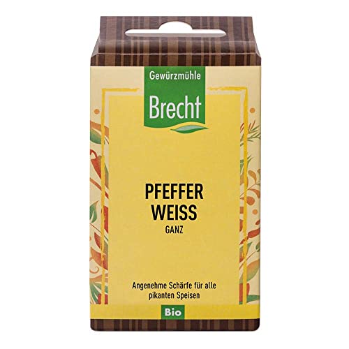 Brecht Pfeffer weiß, ganz, Nachfüll, 50g von Brecht