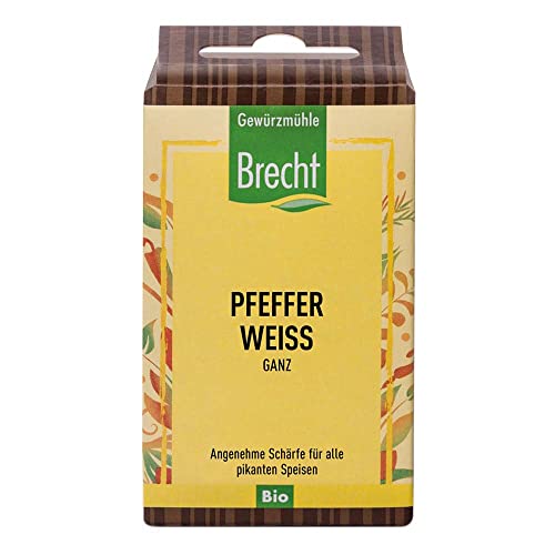Brecht Pfeffer weiß, ganz, Nachfüll, 50g von BRECHT