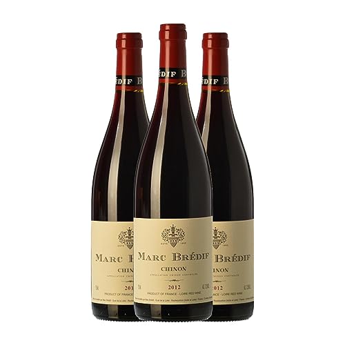 Brédif Marc Cabernet Franc Chinon Jung 75 cl (Schachtel mit 3 Flaschen von 75 cl) von Distribuidor