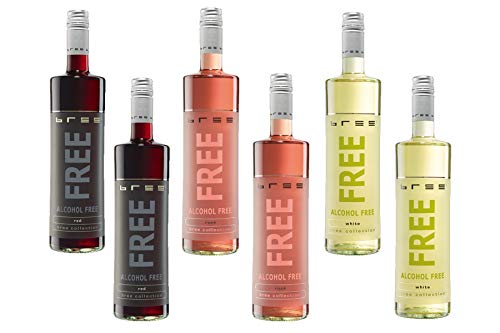Bree Free - Alkoholfreier Wein Probierpaket - Rot, Rosé, Weiß - 6x0,75l Bree Free - Alkoholfreier Wein Probierpaket - Rot, Rosé, Weiß - 6x0,75l von Bree Free