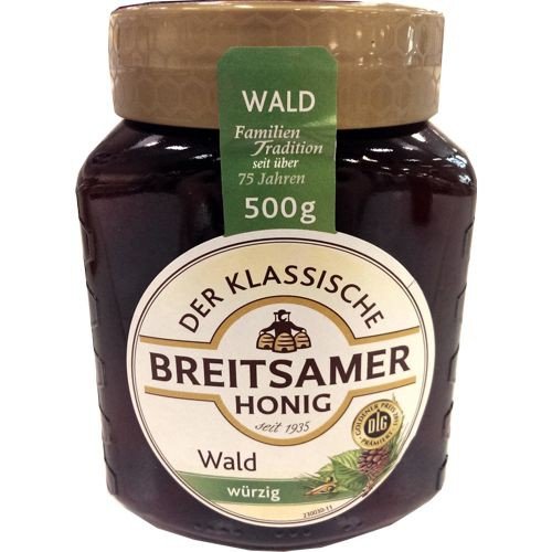 Breitsamer Honig Der Klassische Waldhonig 500g Glas (würzig) von Breitsamer