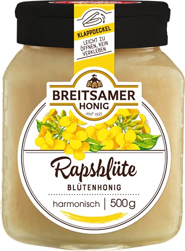 Breitsamer Rapsblüte Blütenhonig cremig, 500 g Breitsamer Rapsblüte Blütenhonig cremig, 500 g von Breitsamer