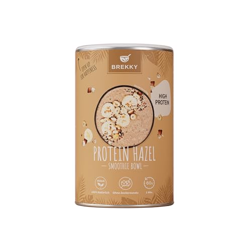 BREKKY - Protein Hazel - Smoothie Bowl - Vegan - 100% natürlich Zutaten - ohne Zuckerzusatz - easy Zubereitung - Superfood Mix - Frühstück BREKKY - Protein Hazel - Smoothie Bowl - Vegan - 100% natürlich Zutaten - ohne Zuckerzusatz - easy Zubereitung - Superfood Mix - Frühstück von Brekky Bowl