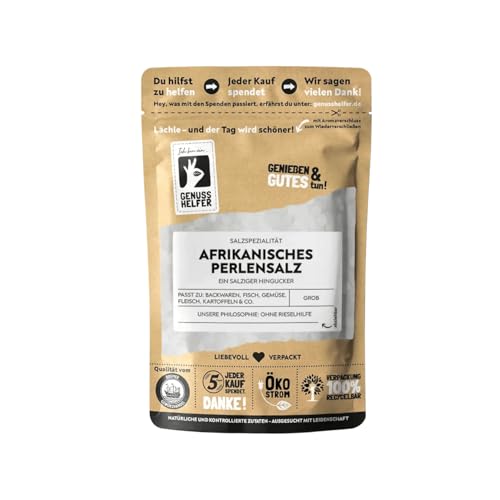 Bremer Gewürzhandel Afrikanisches Perlensalz, grob, Salz für die Salzmühle, afrikanisches Gewürz Salz, seltenes Edelsalz, 200g Bremer Gewürzhandel Afrikanisches Perlensalz, grob, Salz für die Salzmühle, afrikanisches Gewürz Salz, seltenes Edelsalz, 200g von Bremer-Gewürzhandel Genuss leben.