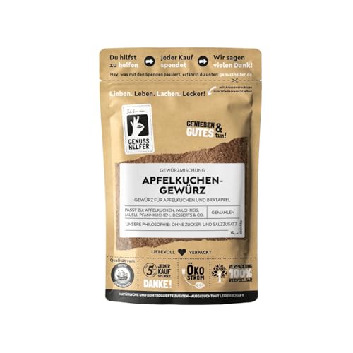 Bremer Gewürzhandel Apfelkuchen-Gewürz, gemahlen, Gewürzmischung für selbstgemachten Apfelkuchen, warm-süße Aromen zum Backen, 50g Bremer Gewürzhandel Apfelkuchen-Gewürz, gemahlen, Gewürzmischung für selbstgemachten Apfelkuchen, warm-süße Aromen zum Backen, 50g von Bremer-Gewürzhandel Genuss leben.