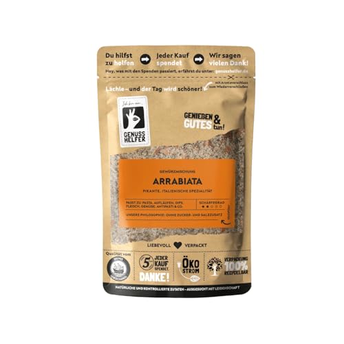 Bremer Gewürzhandel Arrabiata Gewürzmischung, gemahlen, würzig-scharf, italienische Gewürzmischung für eine authentische Arrabiata Pastasauce, 10 x 100g Bremer Gewürzhandel Arrabiata Gewürzmischung, gemahlen, würzig-scharf, italienische Gewürzmischung für eine authentische Arrabiata Pastasauce, 10 x 100g von Bremer-Gewürzhandel Genuss leben.
