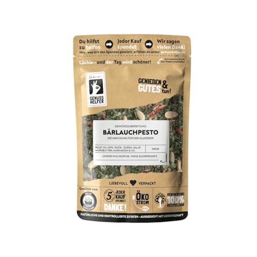Bremer Gewürzhandel Bärlauch Pesto Gewürzmischung, Pastasauce zum Selbermachen, grünes Pesto, 100g Bremer Gewürzhandel Bärlauch Pesto Gewürzmischung, Pastasauce zum Selbermachen, grünes Pesto, 100g von Bremer-Gewürzhandel Genuss leben.