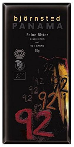 Björnsted Dark 92% Feine Bitter Schokolade, 80 Gramm, Panama , Bitterschokolade, ohne Zusatzstoffe - Bremer Gewürzhandel Björnsted Dark 92% Feine Bitter Schokolade, 80 Gramm, Panama , Bitterschokolade, ohne Zusatzstoffe - Bremer Gewürzhandel von Bremer-Gewürzhandel Genuss leben.