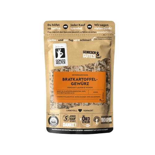 Bremer Gewürzhandel Bratkartoffelgewürz, grob, für schnelle würzige Bratkartoffeln, 10 x 100g Bremer Gewürzhandel Bratkartoffelgewürz, grob, für schnelle würzige Bratkartoffeln, 10 x 100g von Bremer-Gewürzhandel Genuss leben.