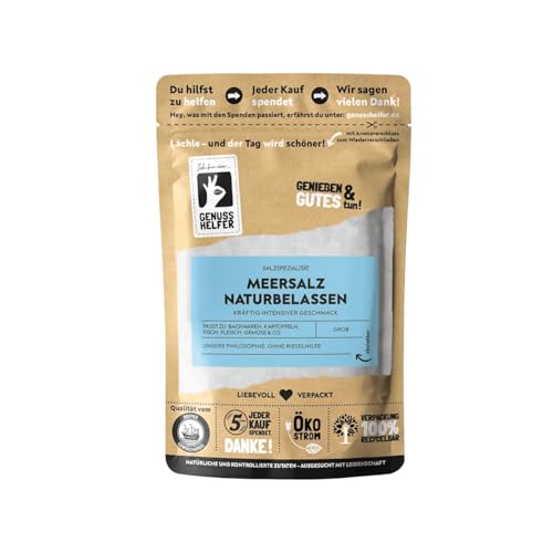 Bremer Gewürzhandel Meersalz, grob, Salz für die Salzmühle, Meersalz zum Kochen, 3 x 250g Bremer Gewürzhandel Meersalz, grob, Salz für die Salzmühle, Meersalz zum Kochen, 3 x 250g von Bremer-Gewürzhandel Genuss leben.