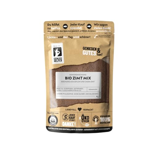 Bremer Gewürzhandel BIO Zimt Mix, Mischung aus Cassia & Ceylon Zimt, 100g Bremer Gewürzhandel BIO Zimt Mix, Mischung aus Cassia & Ceylon Zimt, 100g von Bremer-Gewürzhandel Genuss leben.