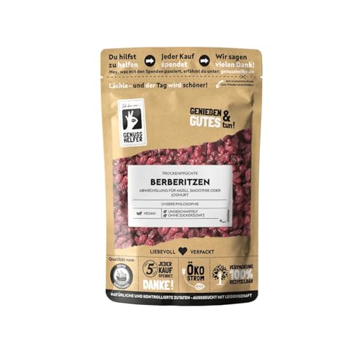 Bremer Gewürzhandel Berberitzen, getrocknet, sauer, sehr vitaminhaltig, für Quark, Müsli, Joghurt oder orientalische Reisgerichte, 3 x 100g von Bremer-Gewürzhandel Genuss leben.