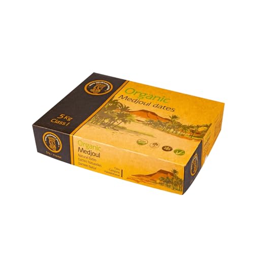 Bremer Gewürzhandel BIO Medjool Datteln, getrocknet, ganz, Trockenfrüchte ohne Zuckerzusatz & ungeschwefelt, 5kg Karton Bremer Gewürzhandel BIO Medjool Datteln, getrocknet, ganz, Trockenfrüchte ohne Zuckerzusatz & ungeschwefelt, 5kg Karton von Bremer-Gewürzhandel Genuss leben.