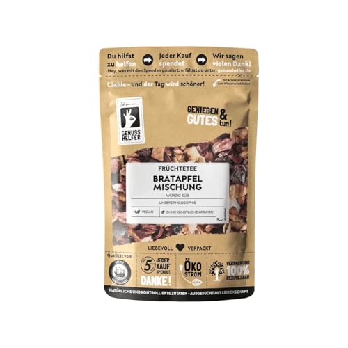 Bremer Gewürzhandel Bratapfel Früchtee, lose, Tee mit Früchten, Wintertee, fruchtig-süß, 100g Bremer Gewürzhandel Bratapfel Früchtee, lose, Tee mit Früchten, Wintertee, fruchtig-süß, 100g von Bremer-Gewürzhandel Genuss leben.
