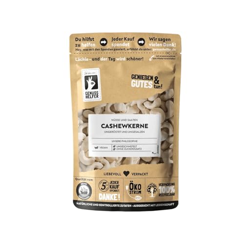 Bremer Gewürzhandel Cashewkerne, ungeröstet, ungesalzen, naturbelassen, für Müsli, Curry & als Snack, 3 x 200g von Bremer-Gewürzhandel Genuss leben.