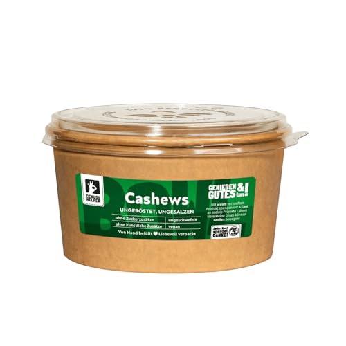 Bremer Gewürzhandel Cashewkerne, ungeröstet, ungesalzen, naturbelassen, für Müsli, Curry & als Snack, 500g Bremer Gewürzhandel Cashewkerne, ungeröstet, ungesalzen, naturbelassen, für Müsli, Curry & als Snack, 500g von Bremer-Gewürzhandel Genuss leben.