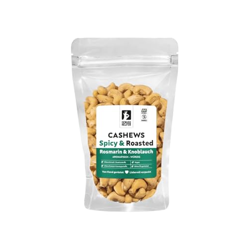 Bremer Gewürzhandel Cashews mit Rosmarin Knoblauch geröstet & gewürzt, herrliches Knabbervergnügen vegan, 140g Bremer Gewürzhandel Cashews mit Rosmarin Knoblauch geröstet & gewürzt, herrliches Knabbervergnügen vegan, 140g von Bremer-Gewürzhandel Genuss leben.