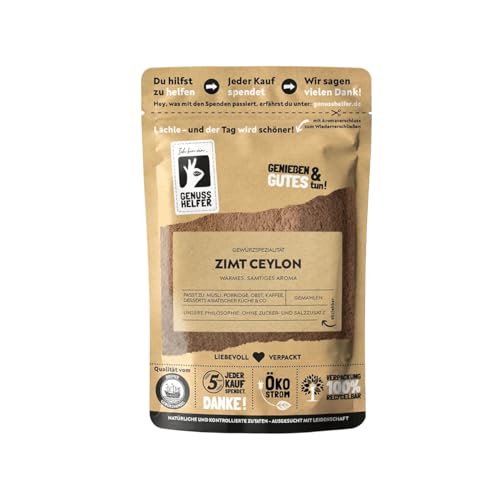 Bremer Gewürzhandel Ceylon Zimt, gemahlen, aromatisches Zimt Pulver zum Backen & Kochen, 3 x 100g von Bremer-Gewürzhandel Genuss leben.