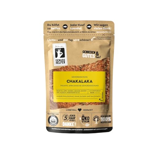 Bremer Gewürzhandel Chakalaka Gewürz, afrikanische Gewürzmischung, scharfer Dip zum selber machen, 10 x 100g Bremer Gewürzhandel Chakalaka Gewürz, afrikanische Gewürzmischung, scharfer Dip zum selber machen, 10 x 100g von Bremer-Gewürzhandel Genuss leben.