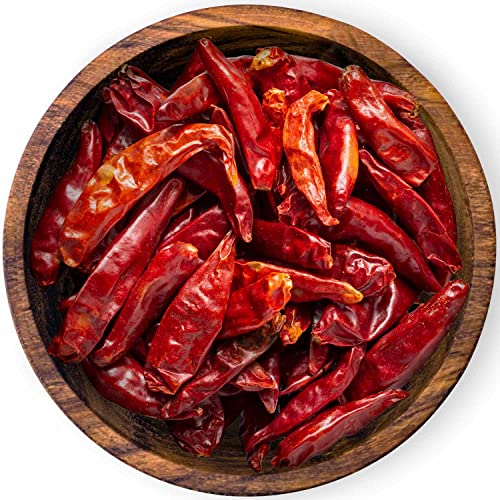 Bremer Gewürzhandel Chilis, ganz, Tianjin Chilis leicht bis mittelscharf, ideal zum Kochen oder Einlegen, 10 x 50g von Bremer-Gewürzhandel Genuss leben.