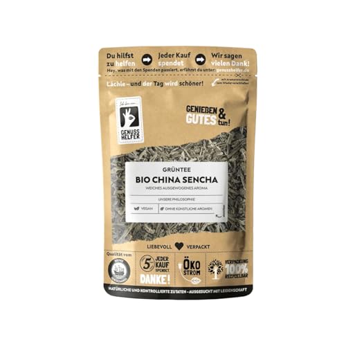 Bremer Gewürzhandel China Sencha BIO, lose, Grüner Tee mit mildem, ausgewogenem Geschmack, 3 x 100g von Bremer-Gewürzhandel Genuss leben.