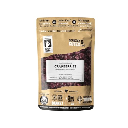 Bremer Gewürzhandel Cranberries, getrocknet, aromatische Früchte mit Ananasdicksaft, 180g Bremer Gewürzhandel Cranberries, getrocknet, aromatische Früchte mit Ananasdicksaft, 180g von Bremer-Gewürzhandel Genuss leben.