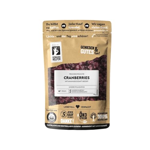 Bremer Gewürzhandel Cranberries, getrocknet, aromatische Früchte mit Ananasdicksaft, 3 x 180g von Bremer-Gewürzhandel Genuss leben.