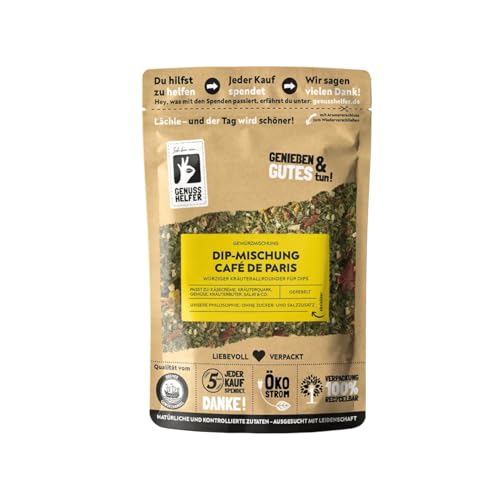 Bremer Gewürzhandel Dip-Mischung Café de Paris, Gewürzmischung für Café de Paris Dip und Kräuterbutter, Dips selber machen, 3 x 100g Bremer Gewürzhandel Dip-Mischung Café de Paris, Gewürzmischung für Café de Paris Dip und Kräuterbutter, Dips selber machen, 3 x 100g von Bremer-Gewürzhandel Genuss leben.