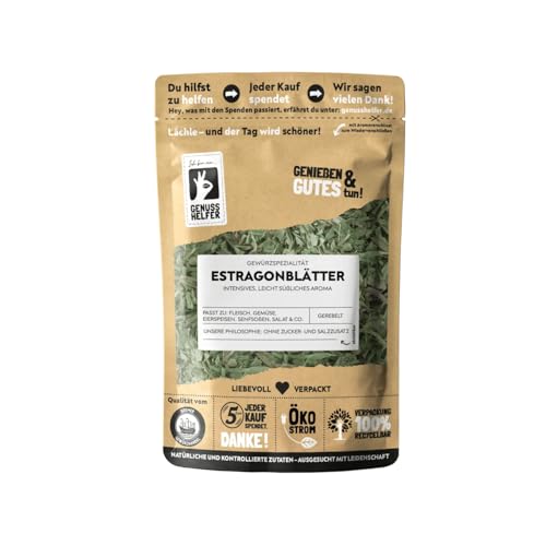 Bremer Gewürzhandel Estragonblätter, gerebelt, Estragon getrocknet, 3 x 30g Bremer Gewürzhandel Estragonblätter, gerebelt, Estragon getrocknet, 3 x 30g von Bremer-Gewürzhandel Genuss leben.
