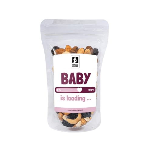 Bremer Gewürzhandel GeNUSSmischung Nachwuchs is loading, Nussmix, Studentenfutter mit Spruch, 175g Bremer Gewürzhandel GeNUSSmischung Nachwuchs is loading, Nussmix, Studentenfutter mit Spruch, 175g von Bremer-Gewürzhandel Genuss leben.