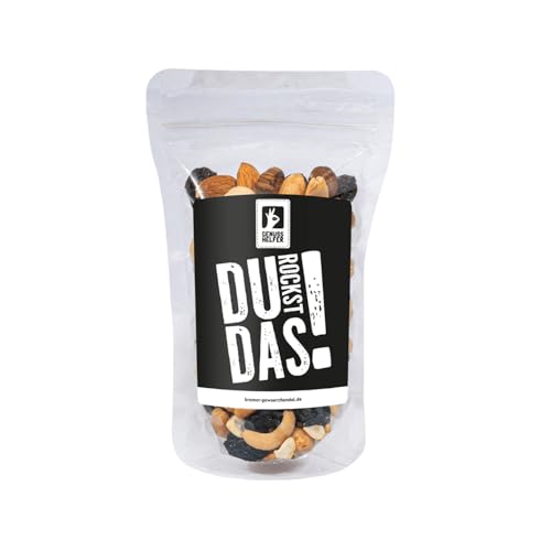 Bremer Gewürzhandel GeNUSSmischung Du rockst das, weiß, Nussmix, Studentenfutter mit Spruch, 175g Bremer Gewürzhandel GeNUSSmischung Du rockst das, weiß, Nussmix, Studentenfutter mit Spruch, 175g von Bremer-Gewürzhandel Genuss leben.