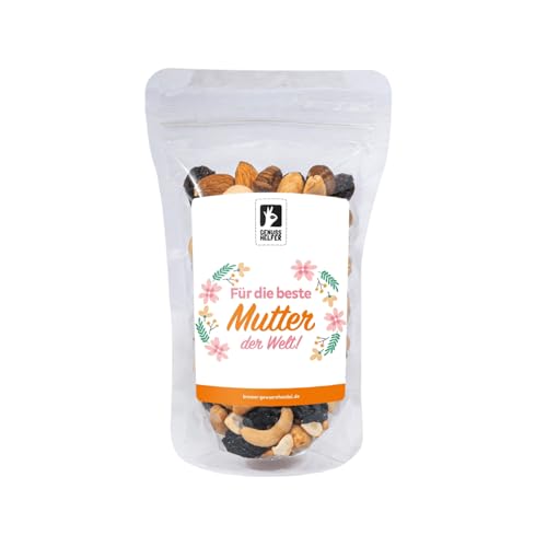 Bremer Gewürzhandel GeNUSSmischung Für die beste Mutter der Welt, Nussmix, Studentenfutter mit Spruch, 175g Bremer Gewürzhandel GeNUSSmischung Für die beste Mutter der Welt, Nussmix, Studentenfutter mit Spruch, 175g von Bremer-Gewürzhandel Genuss leben.